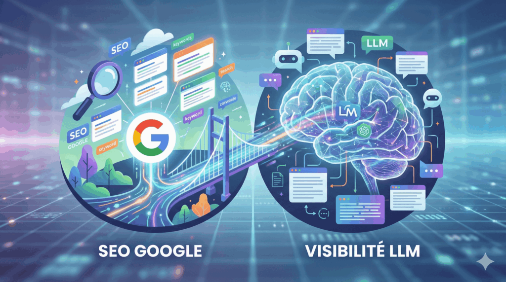 seo google visibilite llm